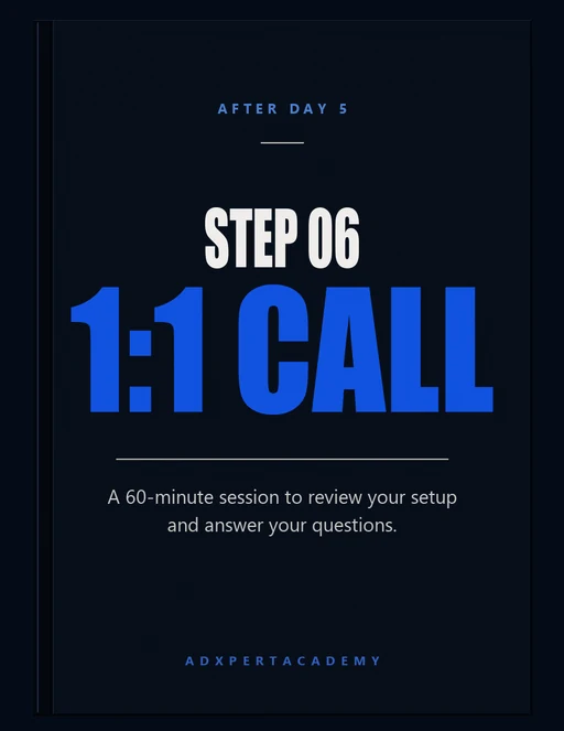 Step 06 1:1 support call cover