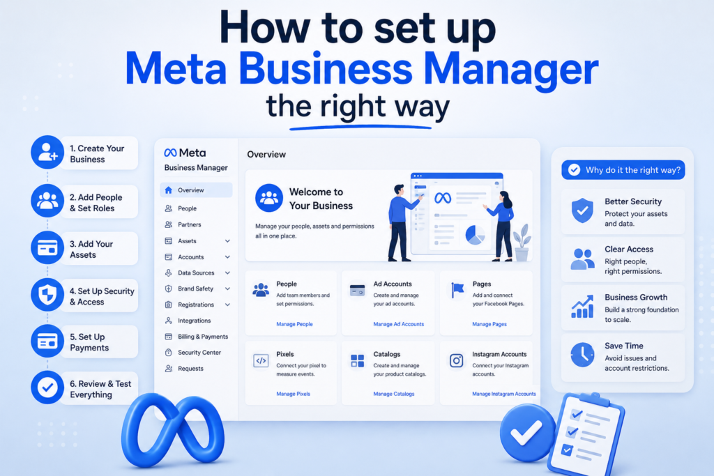 setup meta business manager